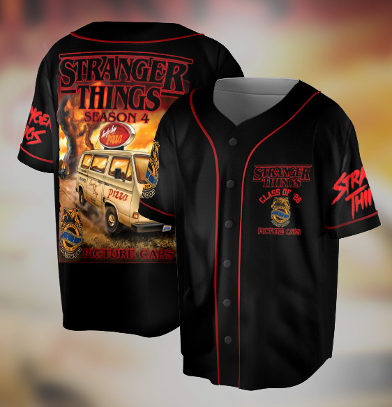Stranger Things Season 4 Movie Baseball Jersey