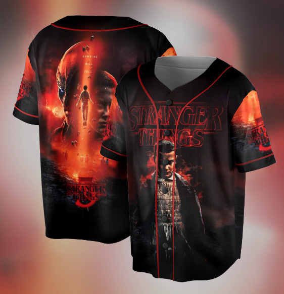 Stranger Things Baseball Jersey
