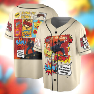 Kendrick Lamar Inspired Jersey, Kung Fu Kenny Tee,Bing Bop Boom Peekaboo Lyrics