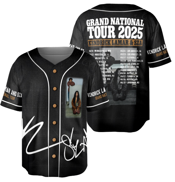 Kenrick Lamar & Sza Jersey, Concert Kendrick Lamar & Sza Jersey - Image 3