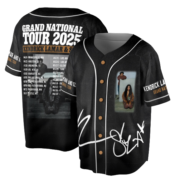 Kenrick Lamar & Sza Jersey, Concert Kendrick Lamar & Sza Jersey - Image 6