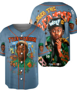 Alternative view of Tyler the Creator Hip-Hop Baseball Jersey