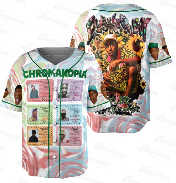 Tyler the Creator Chromakopia Baseball Jersey - Image 2