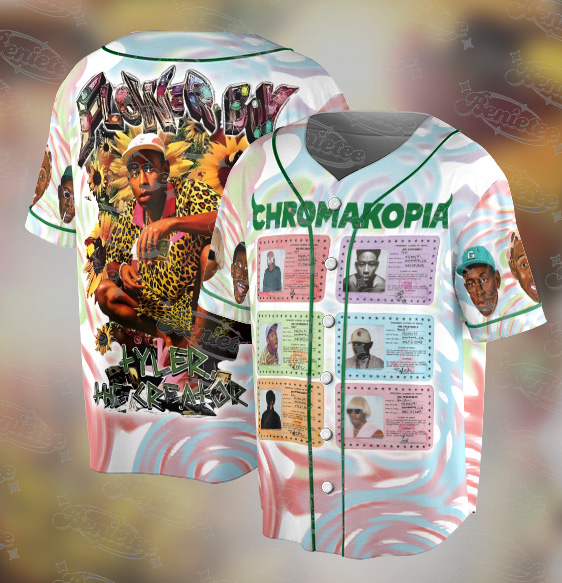 Tyler the Creator Chromakopia Baseball Jersey
