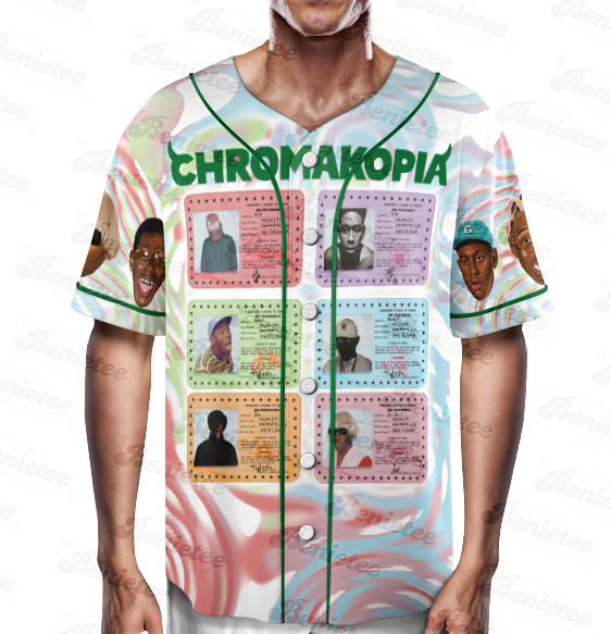 Tyler the Creator Chromakopia Baseball Jersey - Image 5