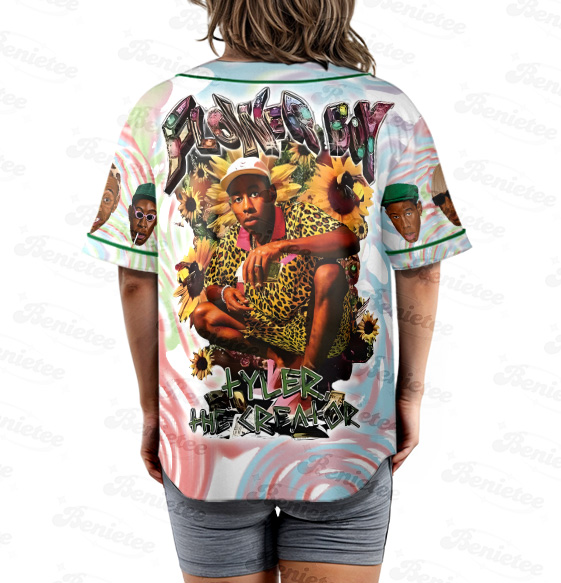 Tyler the Creator Chromakopia Baseball Jersey - Image 6