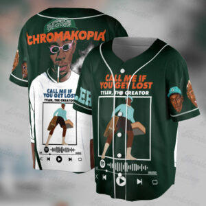 Call Me If You Get Lost Baseball Jersey, Vintage Tyler the Creator Jersey