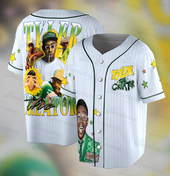 Vintage Tyler the Creator Jersey, Tyler the Creator Rapper Jersey
