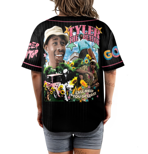 Vintage Tyler the Creator Hip Hop 90s Graphic Jersey - Image 6