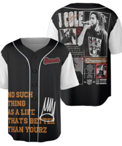 Alternative view of J Cole The Faded Washed Premium Heavy Jersey, J Cole Hip Hop Jersey