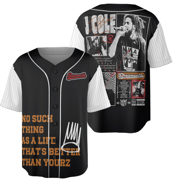 J Cole The Faded Washed Premium Heavy Jersey, J Cole Hip Hop Jersey - Image 2