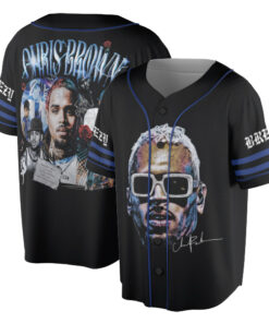 Alternative view of Chris Brown 2025 Breezy Bowl XX Tour Jersey, Official Concert Merch