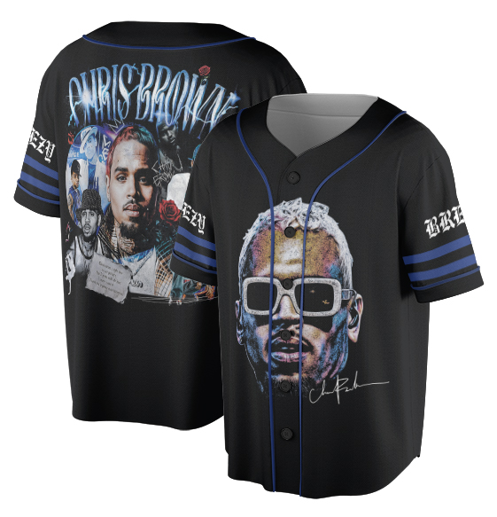 Chris Brown 2025 Breezy Bowl XX Tour Jersey, Official Concert Merch - Image 2