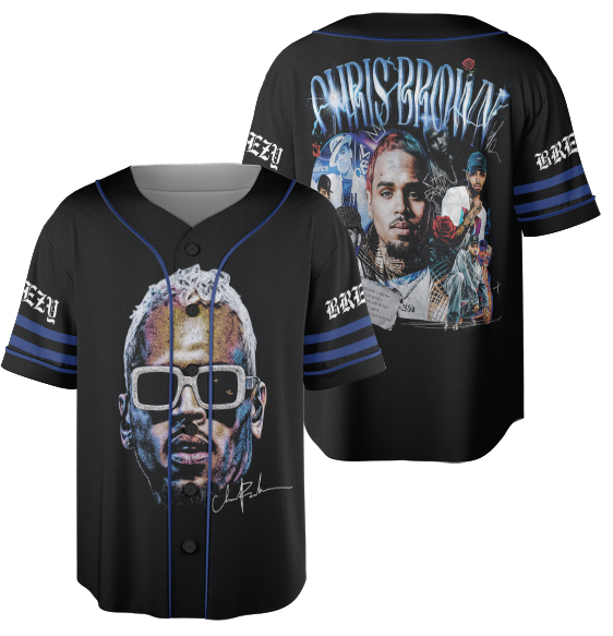 Chris Brown 2025 Breezy Bowl XX Tour Jersey, Official Concert Merch - Image 4