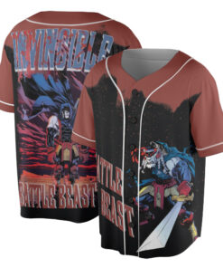 Alternative view of Battle Beast Invincible Jersey, Vintage Invincible TV Show Mark Jersey