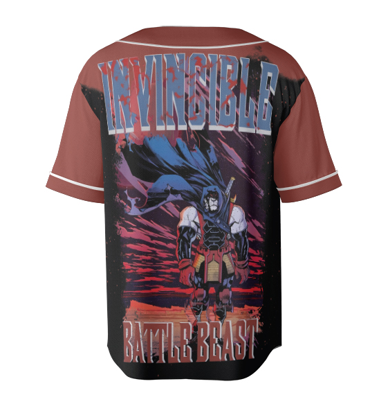 Battle Beast Invincible Jersey, Vintage Invincible TV Show Mark Jersey - Image 4