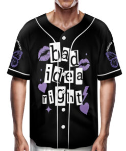 Alternative view of Olivia Rodrigo Bad Idea Right Jersey, Olivia Shirt