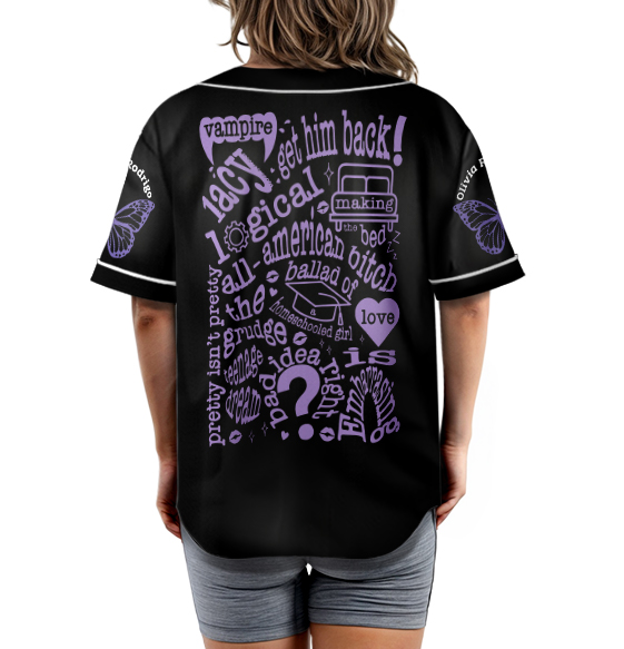 Olivia Rodrigo Bad Idea Right Jersey, Olivia Shirt - Image 3