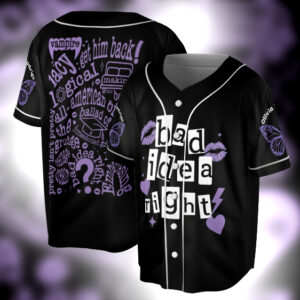 Olivia Rodrigo Bad Idea Right Jersey, Olivia Shirt