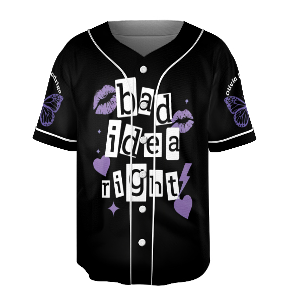 Olivia Rodrigo Bad Idea Right Jersey, Olivia Shirt - Image 6