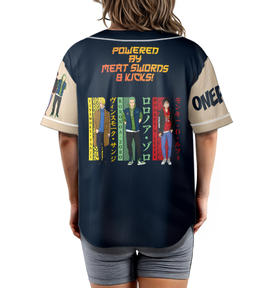 Chibi One Piece Jersey, Luffy, Zoro, Sanji, Anime Jersey - Image 6