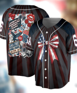 4th of July Sublimation, Cowboy Western Vintage Jersey, 4th Of July Jersey