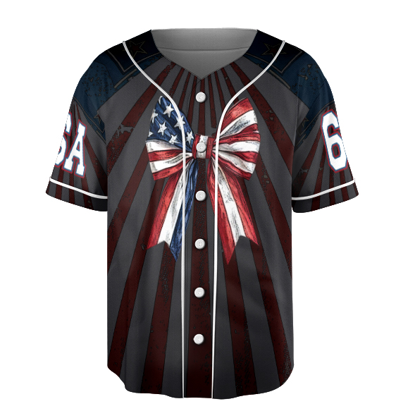 4th of July Sublimation, Cowboy Western Vintage Jersey, 4th Of July Jersey - Image 6
