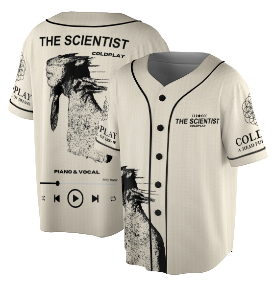 Coldplay Jersey, Custom Artist Name Jersey, Custom Song Name Jersey, Music Lover Shirt - Image 7