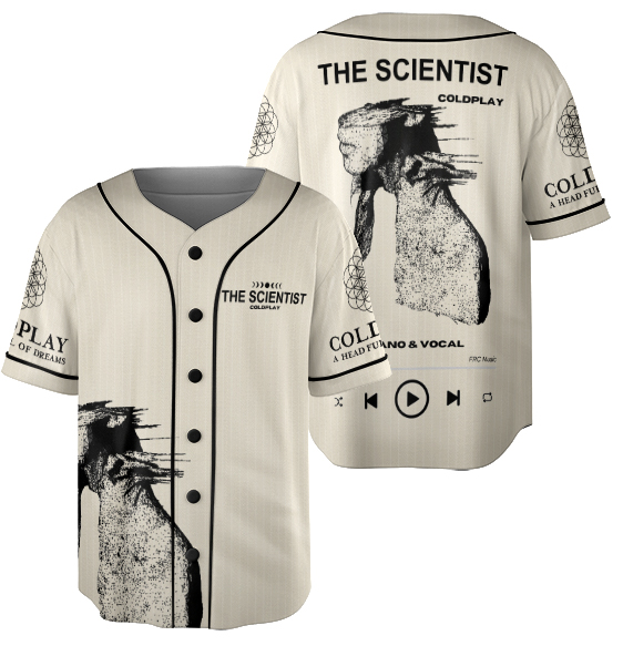 Coldplay Jersey, Custom Artist Name Jersey, Custom Song Name Jersey, Music Lover Shirt - Image 6