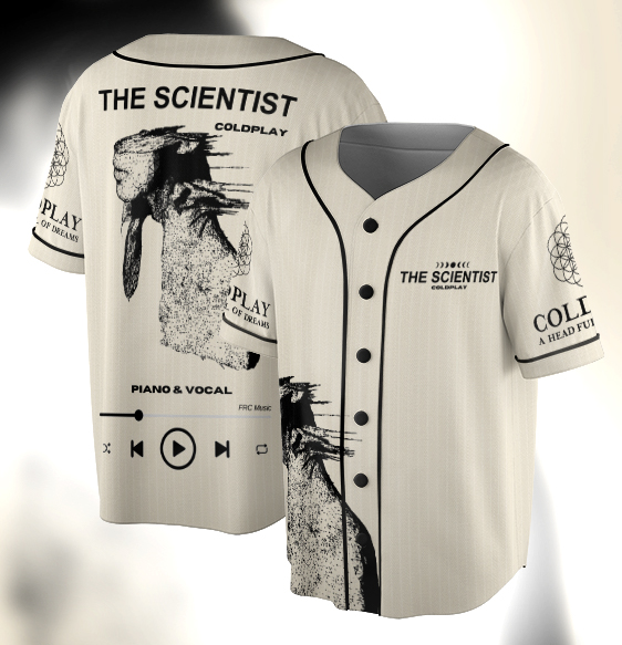 Coldplay Jersey, Custom Artist Name Jersey, Custom Song Name Jersey, Music Lover Shirt
