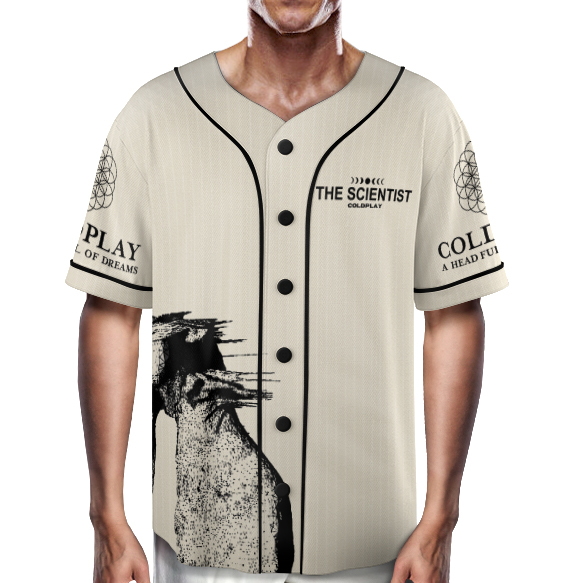 Coldplay Jersey, Custom Artist Name Jersey, Custom Song Name Jersey, Music Lover Shirt - Image 2