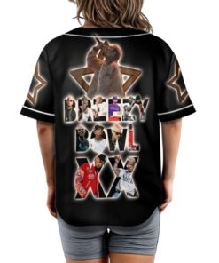Alternative view of Chris Brown Breezy Bowl XX Tour 2 Sided Jersey, Chris Brown Album Jersey, Chris Brown Fan Gift