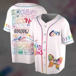 Coldplay Tour 2025 Jersey, Vintage Coldplay Concert Jersey