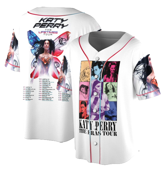 2025 Katy Perry The Lifetime Tour Jersey, Katy Perry Tee - Image 2