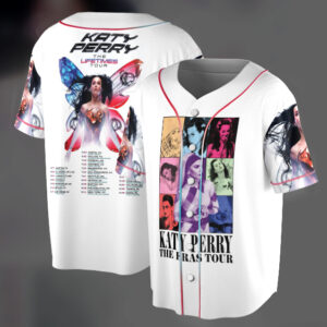 2025 Katy Perry The Lifetime Tour Jersey, Katy Perry Tee
