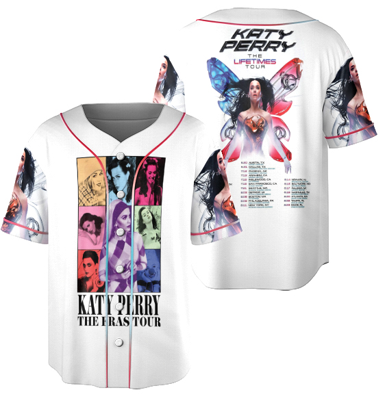 2025 Katy Perry The Lifetime Tour Jersey, Katy Perry Tee - Image 7