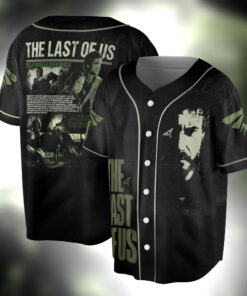 Retro The Last of Us Jersey, The Last Of Us Fan Shirt, Game Shirt, Joel And Ellie Jersey