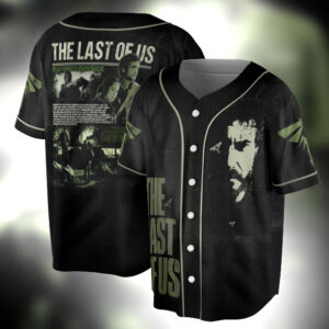 Retro The Last of Us Jersey, The Last Of Us Fan Shirt, Game Shirt, Joel And Ellie Jersey