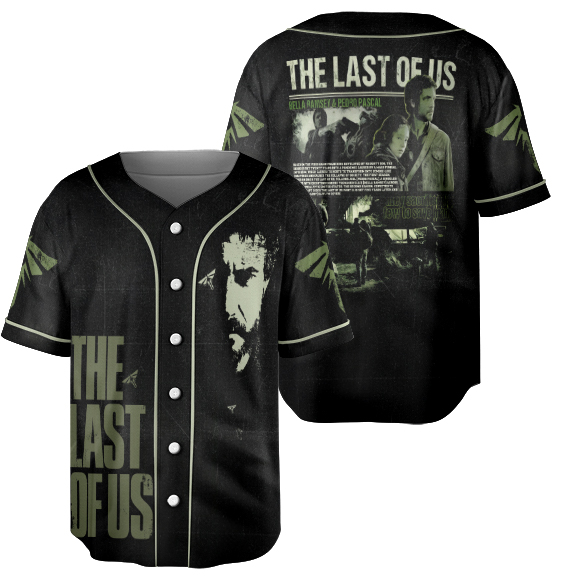 Retro The Last of Us Jersey, The Last Of Us Fan Shirt, Game Shirt, Joel And Ellie Jersey - Image 3