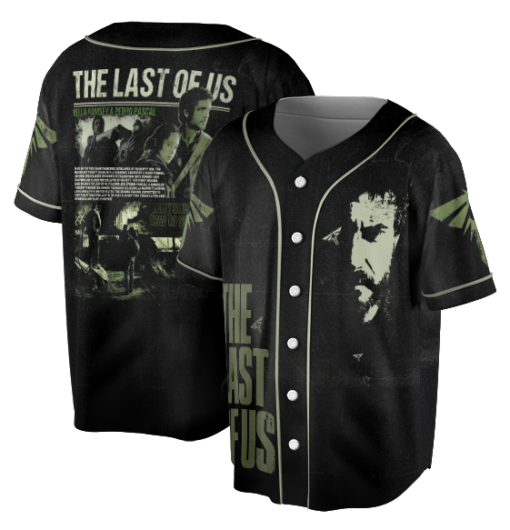 Retro The Last of Us Jersey, The Last Of Us Fan Shirt, Game Shirt, Joel And Ellie Jersey - Image 4