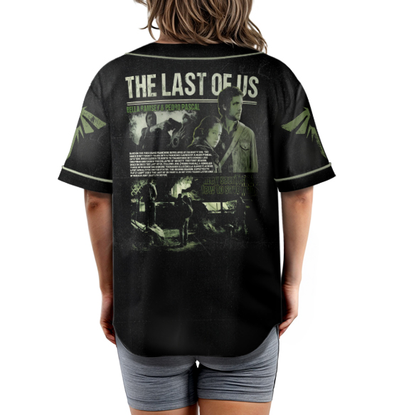 Retro The Last of Us Jersey, The Last Of Us Fan Shirt, Game Shirt, Joel And Ellie Jersey - Image 7