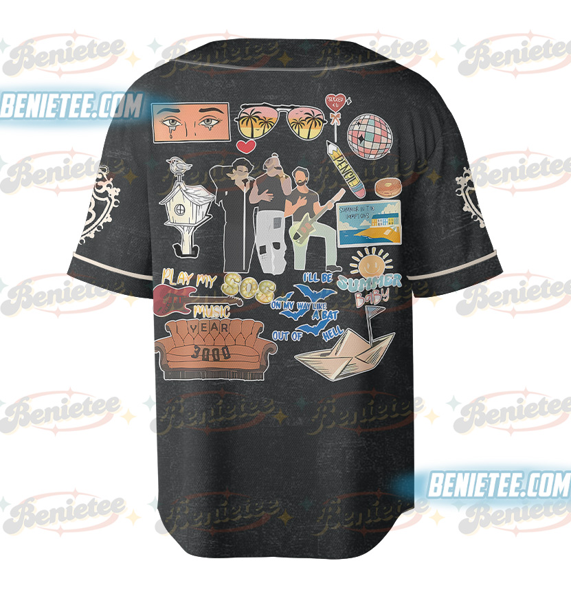 Vintage Jonas Brothers Baseball Jersey, Jonas Brother Merch - Image 3