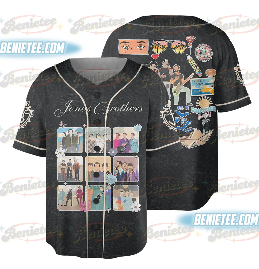 Vintage Jonas Brothers Baseball Jersey, Jonas Brother Merch