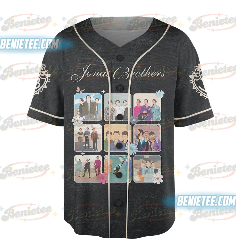 Vintage Jonas Brothers Baseball Jersey, Jonas Brother Merch - Image 5