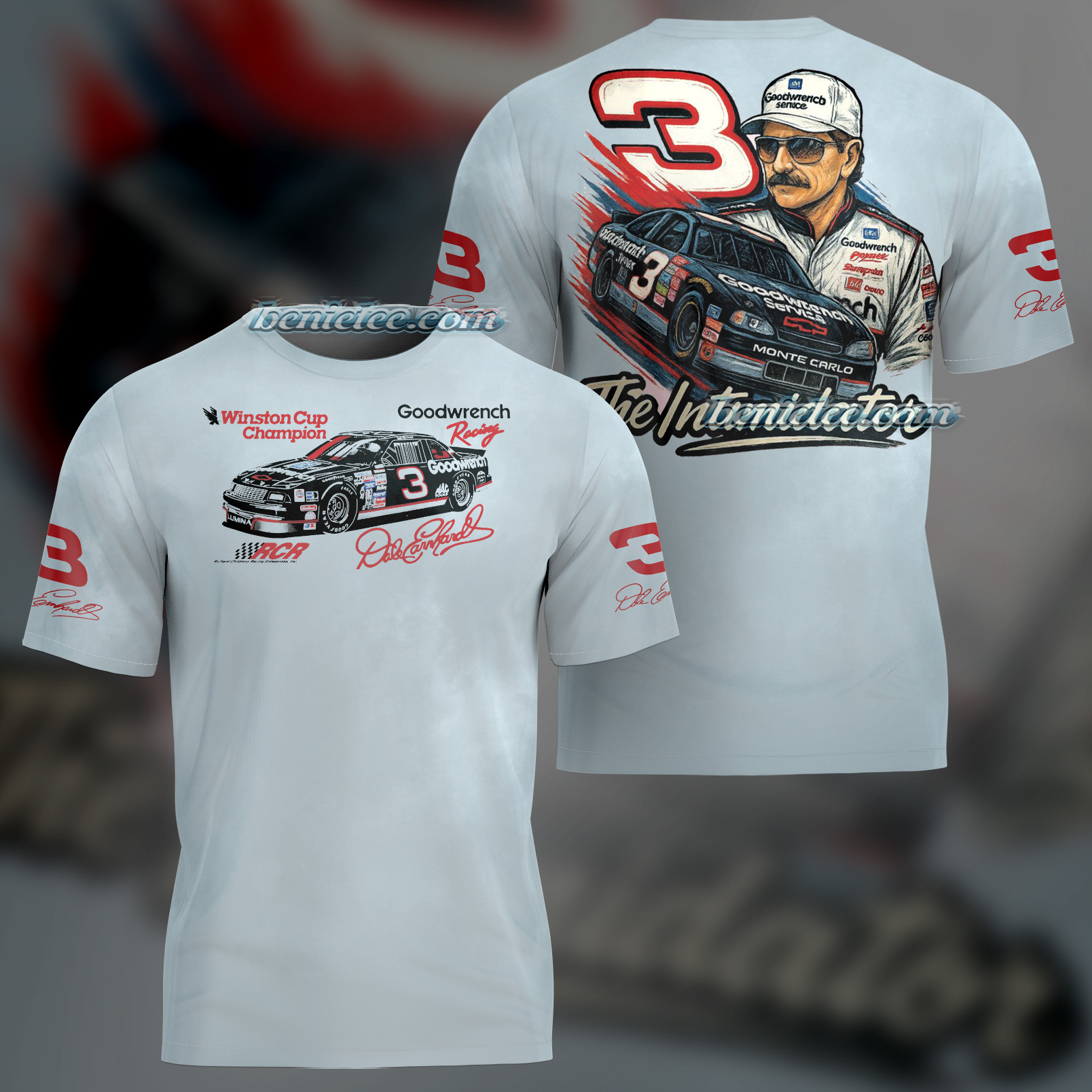 Vintage 90S Dale Earnhardt Nascar Racing Jersey, Dale Earnhardt Nascar Racing T-shirt