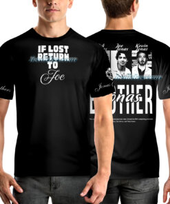 Alternative view of Jonas Brother Tour 2025 Baseball Jersey