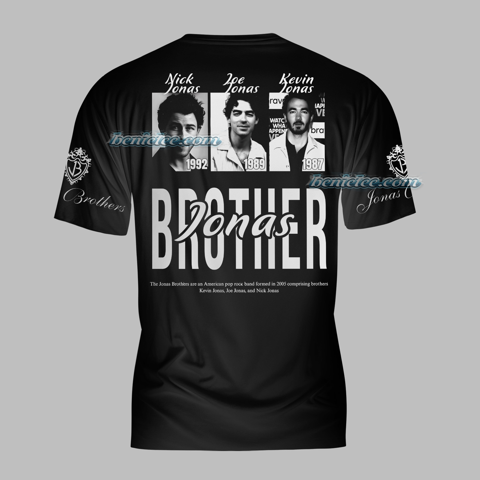 Jonas Brother Tour 2025 Baseball Jersey - Image 4