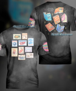 Vintage Emily Henry Books Stamp Jersey