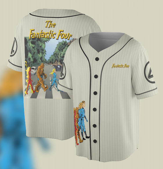 Vintage The Fantastic Four First Steps Jersey