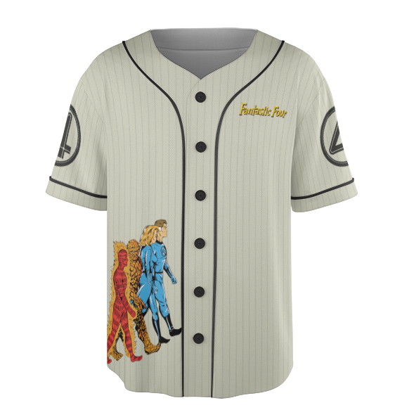 Vintage The Fantastic Four First Steps Jersey - Image 5